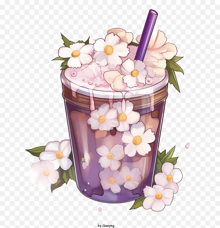 Burbuja Té Con Leche，Beber PNG