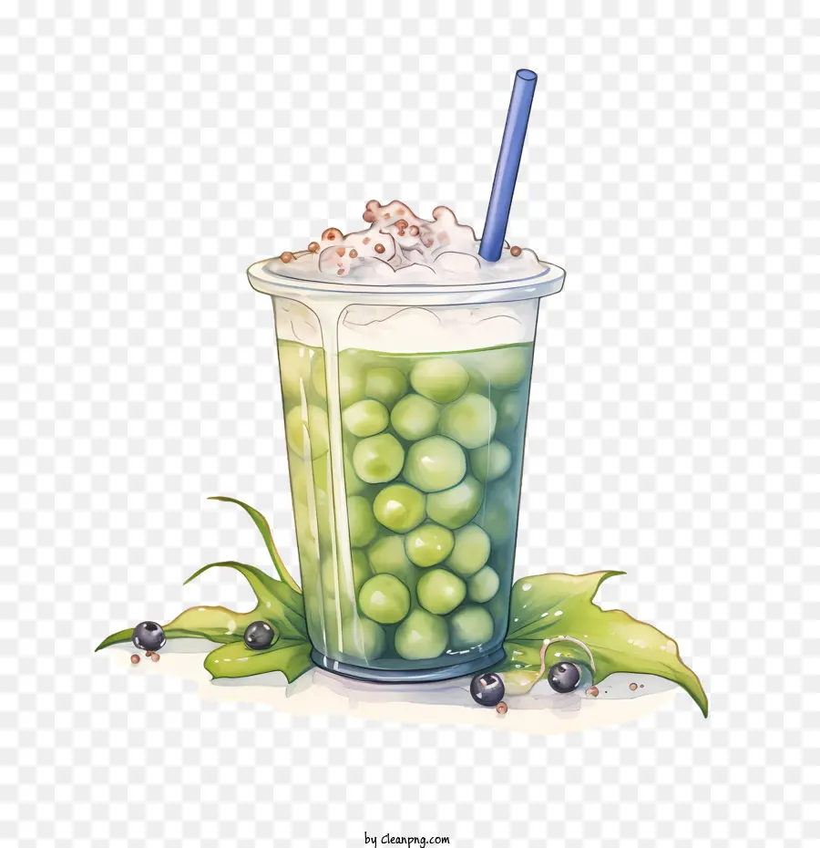 Té De Burbujas Matcha，Té De Burbujas PNG