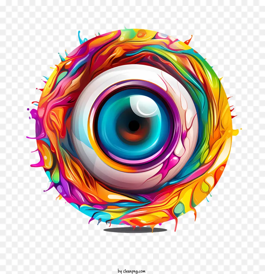 Globo Ocular De Halloween，Ojo PNG