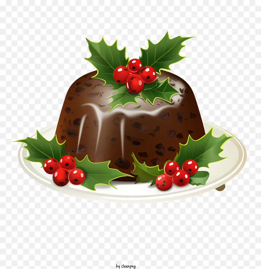 Pudín De Navidad，Cereza PNG