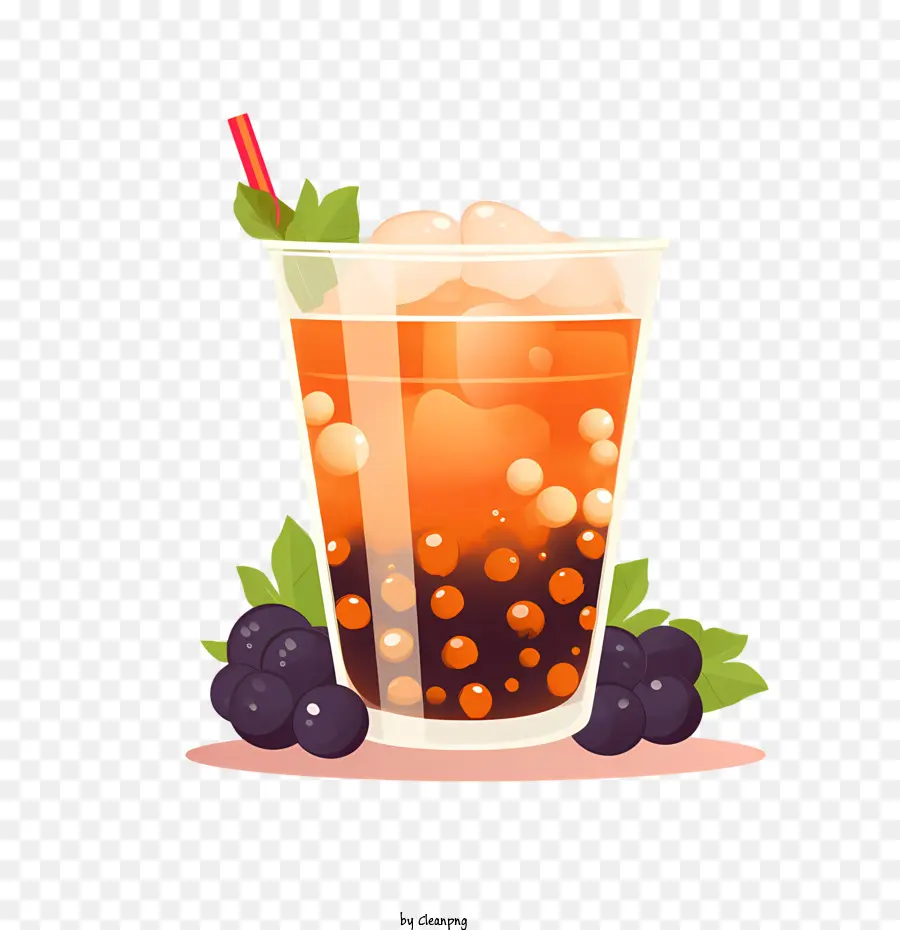 Burbuja Té Con Leche，Coctel PNG