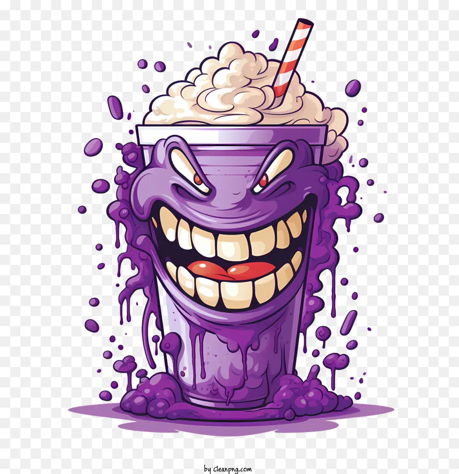 Batido De Mueca，Bebida Morada PNG