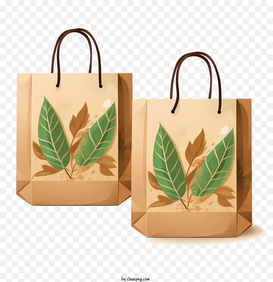 Bolsa De Papel Kraft，Bolsas De Compras PNG