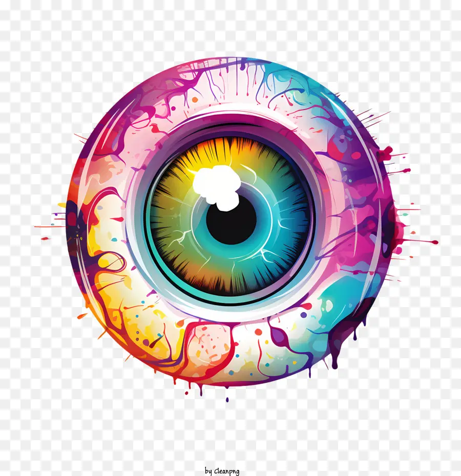 Globo Ocular De Halloween，Globo Del Ojo PNG