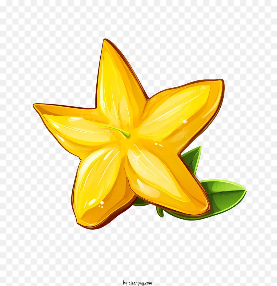La Carambola，Flor Amarilla PNG