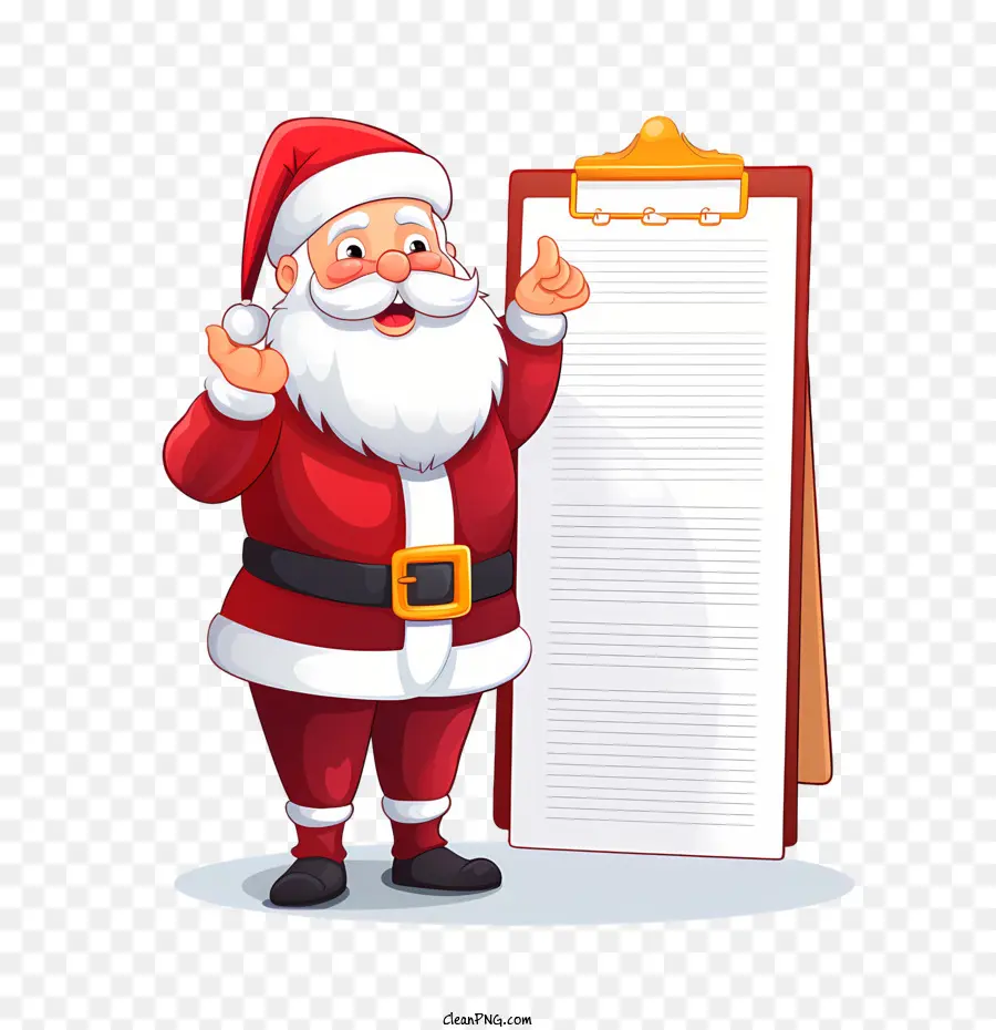 Día De La Lista De Santas，Santa Claus PNG