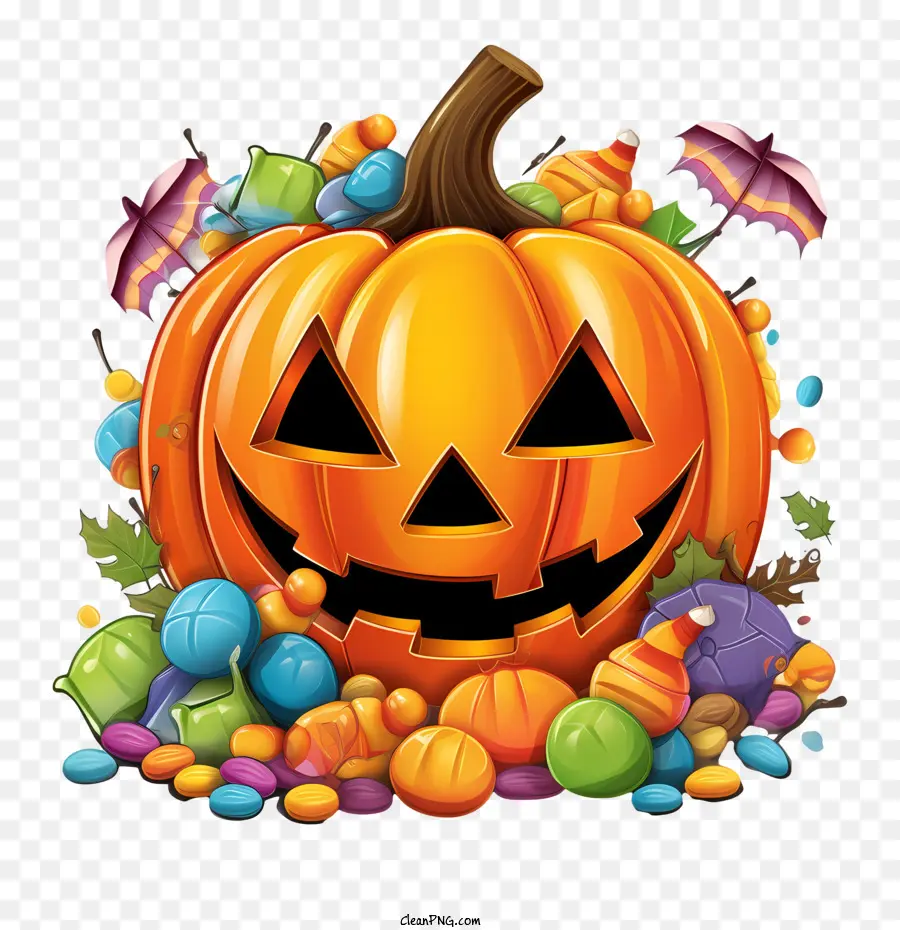 Tazón De Dulces De Halloween，Halloween PNG