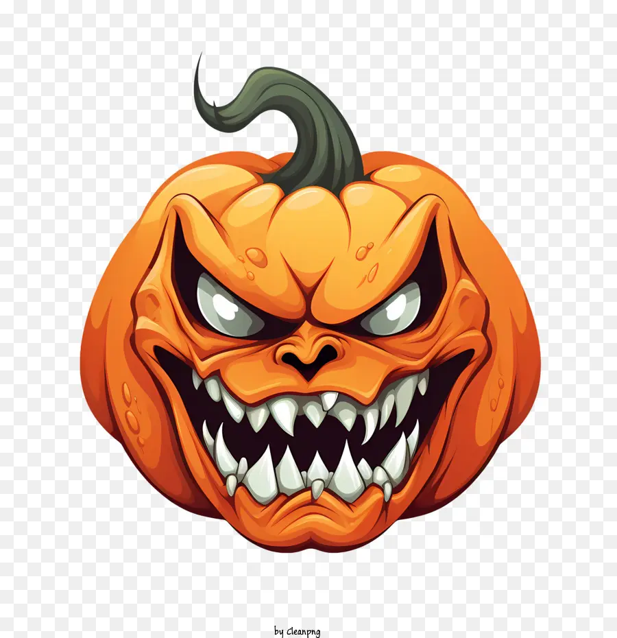 Jackolantern，Enojado PNG