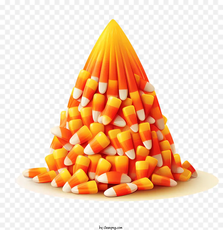 Candy Corn Día，Maíz De Caramelo PNG