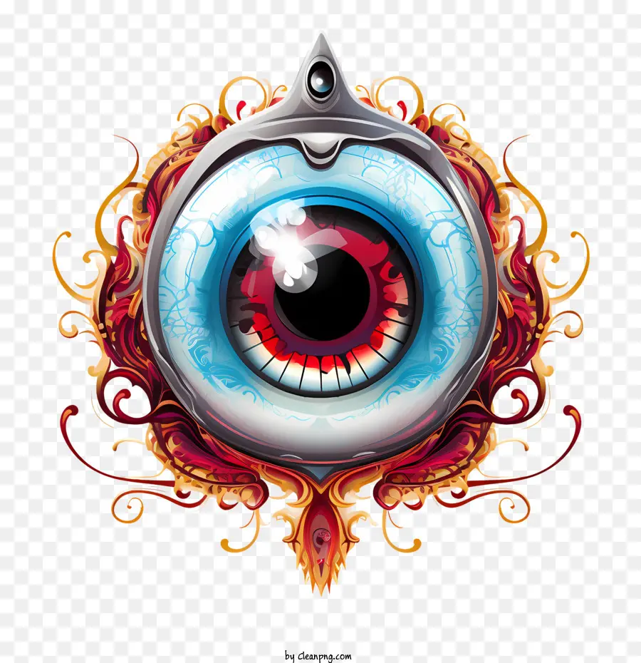 Globo Ocular De Halloween，Ojo PNG