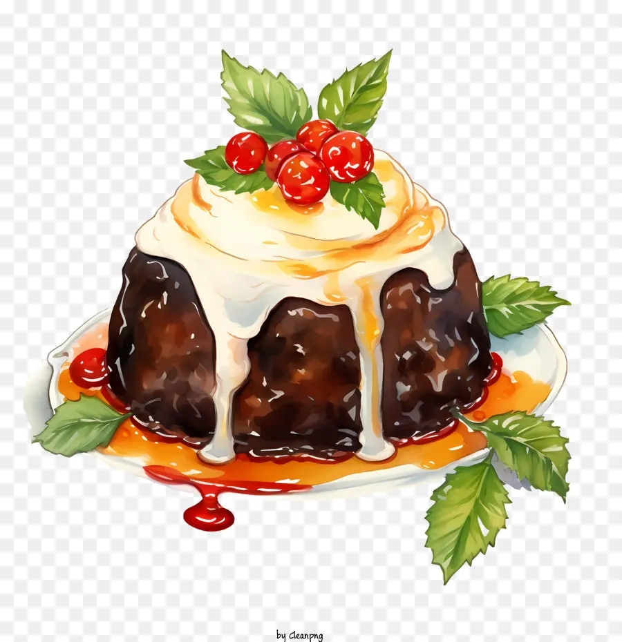 Pudin De Navidad，Pudín De Navidad PNG