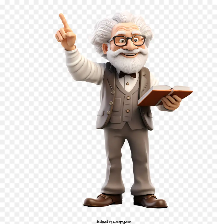 El Profesor，Anciano PNG