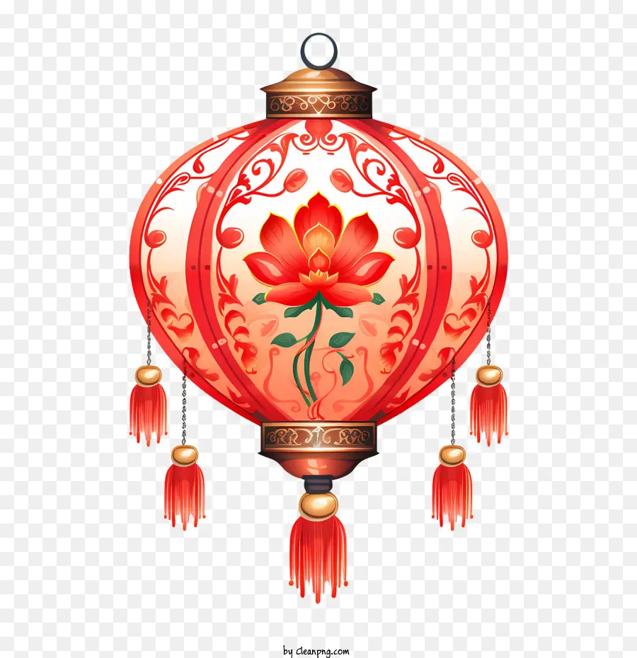 Linterna China，Linterna Roja PNG