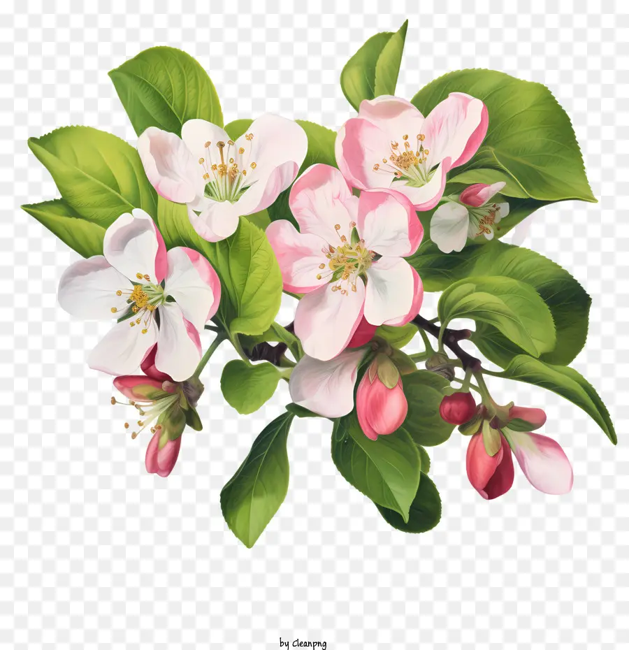 Apple Blossom，Las Flores De La Manzana PNG