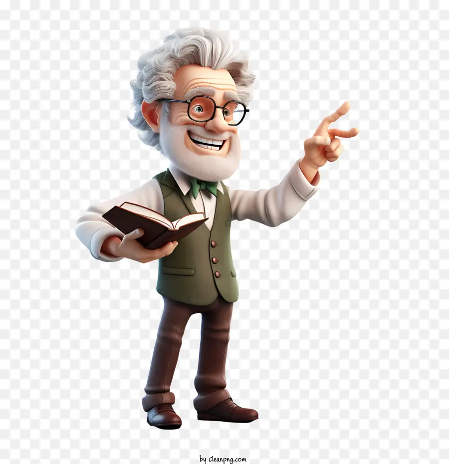 El Profesor，Anciano PNG