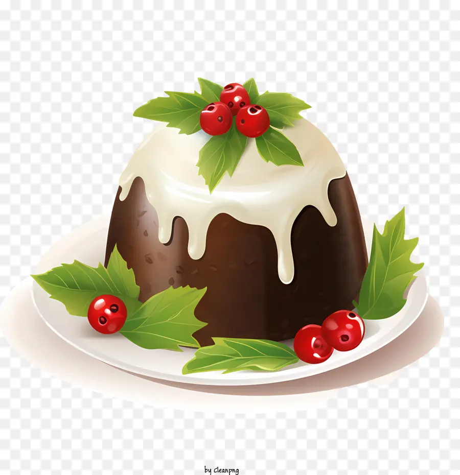 Pudín De Navidad，Chocolate PNG