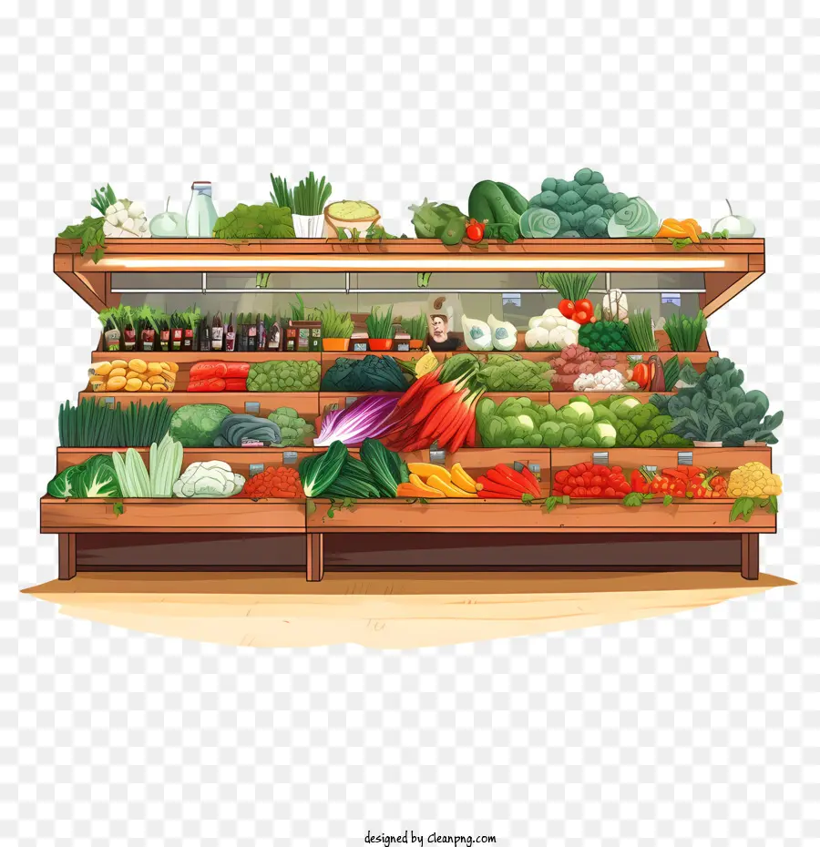 Mercado De Alimentos Vegetarianos，La Fruta PNG
