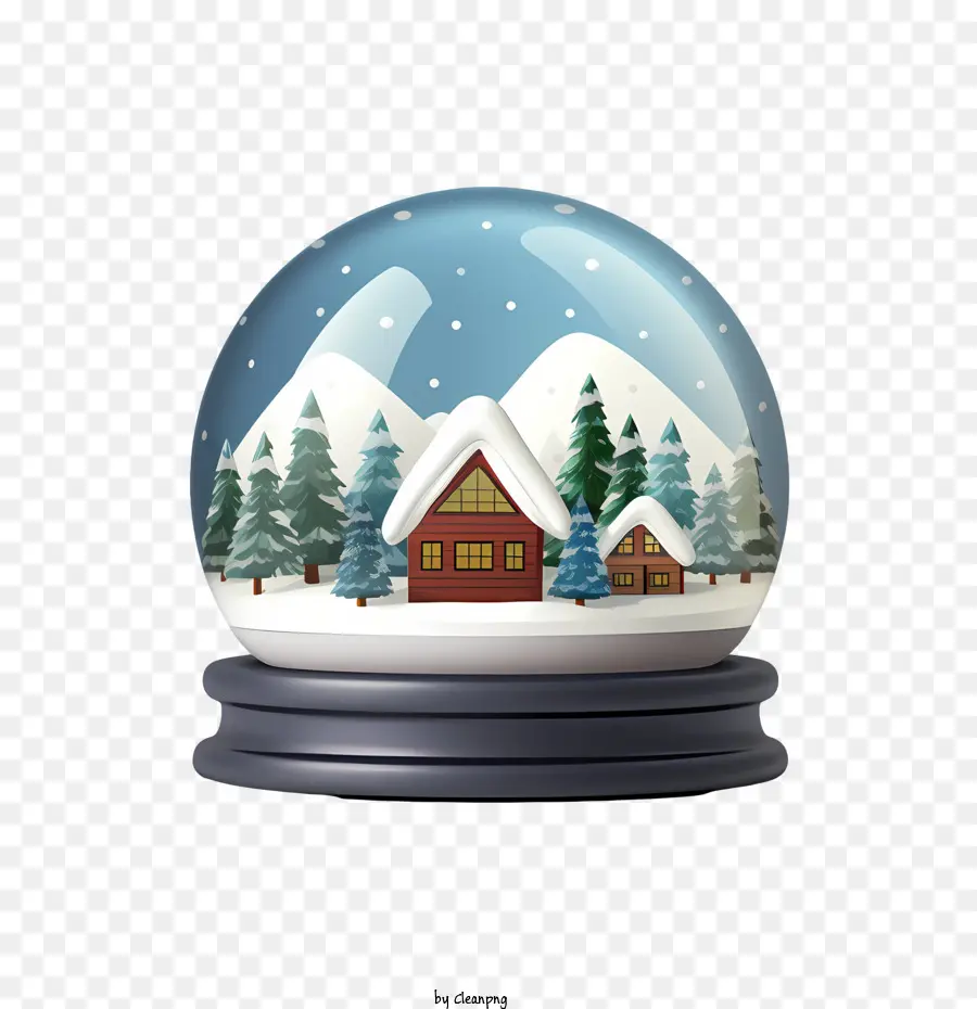 Bola De Nieve De Navidad，Globo De La Nieve PNG