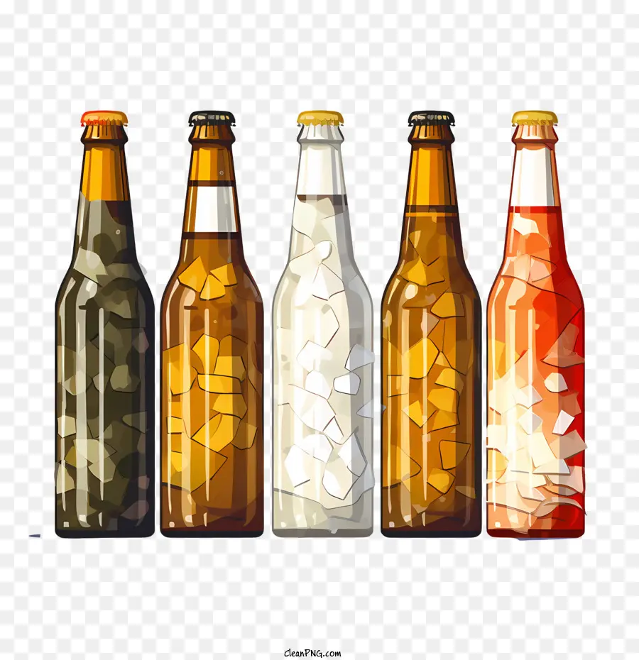 Cervezas，Botellas PNG