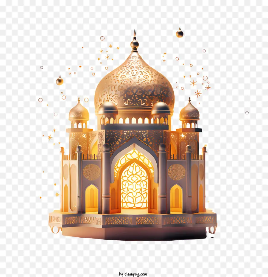 Linterna Del Ramadán Kareem，Mezquita PNG