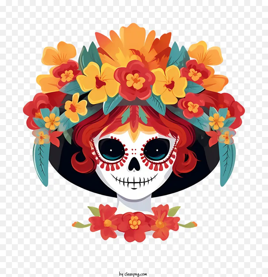 La Catrina，Dia De Muertos PNG