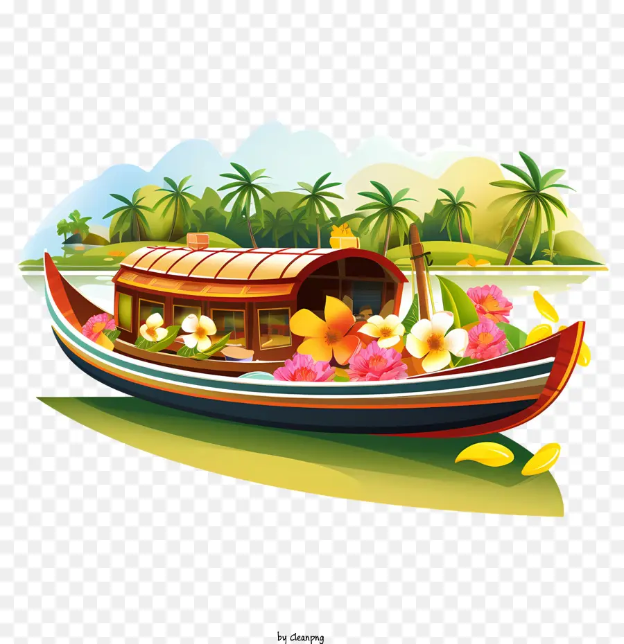 Bote De Onam，Barco PNG