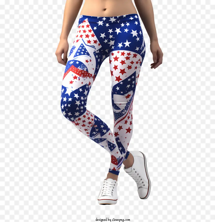 Día Internacional De Las Mallas，Leggings Con Estrellas Y Rayas PNG