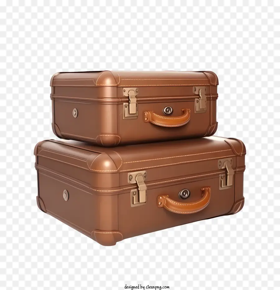 Vintage Maleta，Luggage PNG