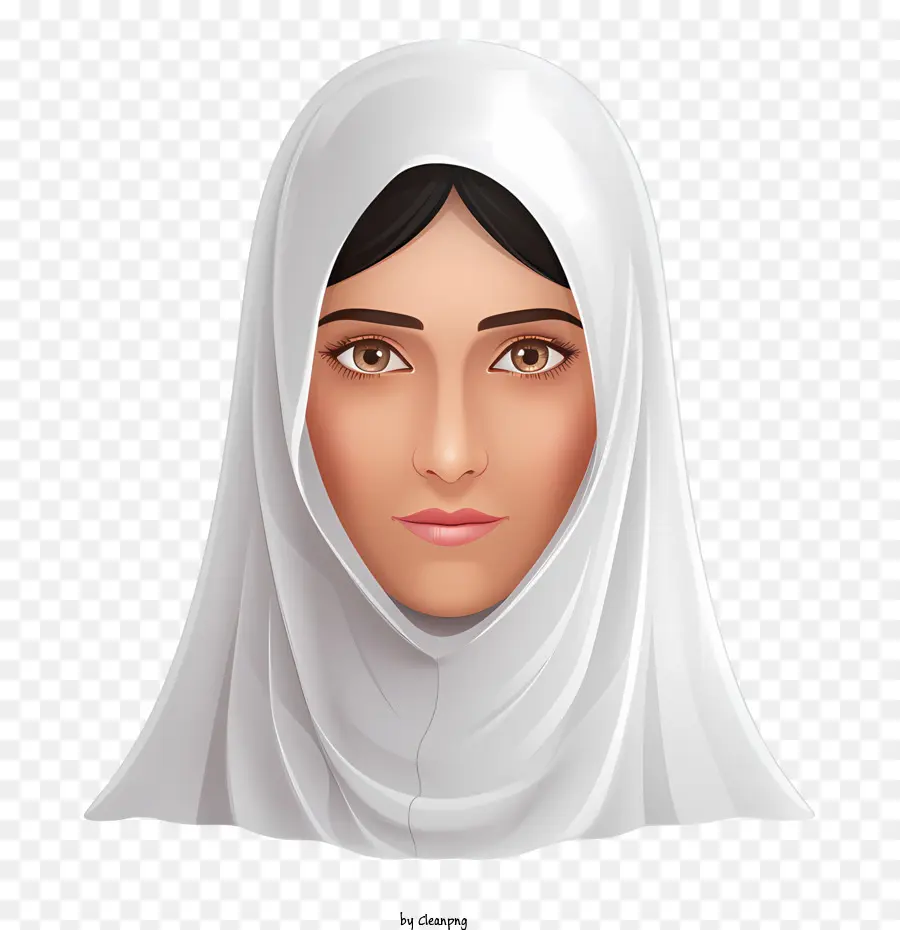 Mujer Con Velo，Hijab PNG