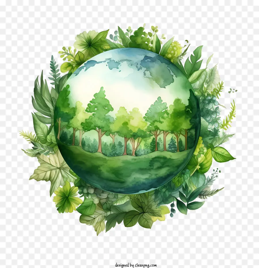 Planeta Verde Tierra，Medio Ambiente PNG