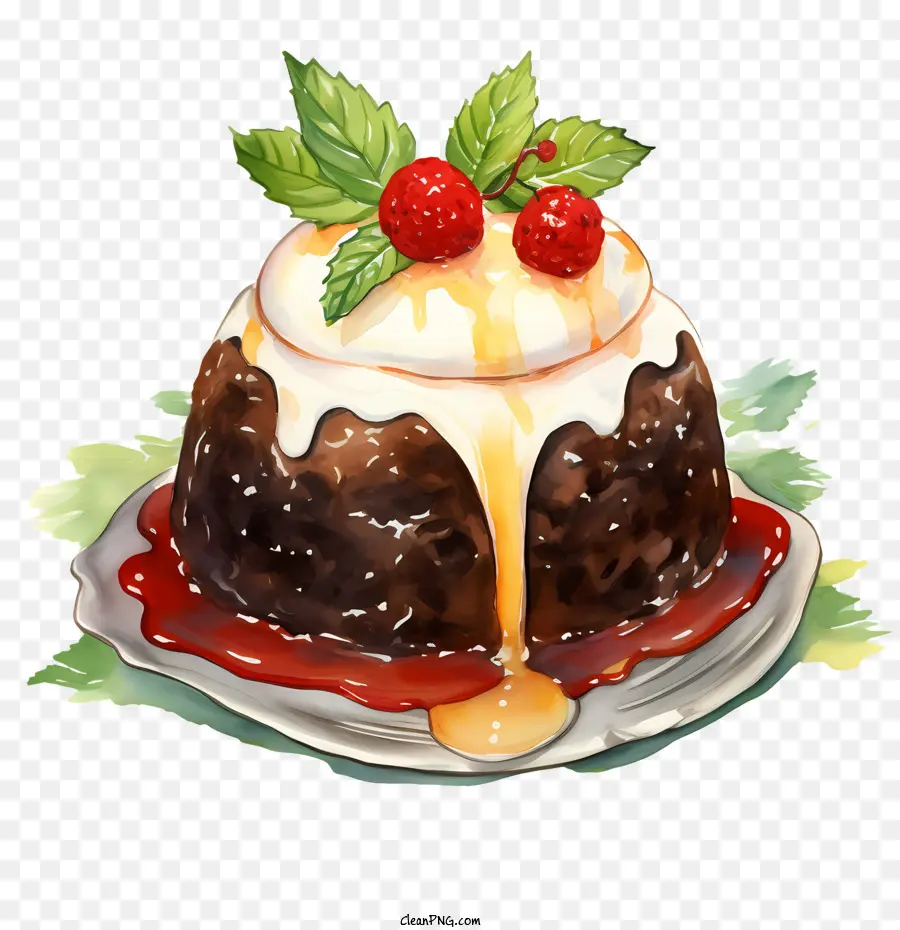 Pudin De Navidad，Pudín De Navidad PNG