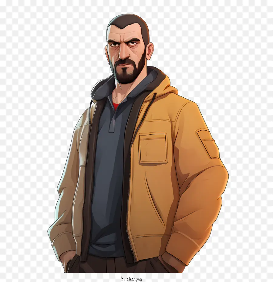 Personaje De Gran Robo De Auto，Hombre PNG