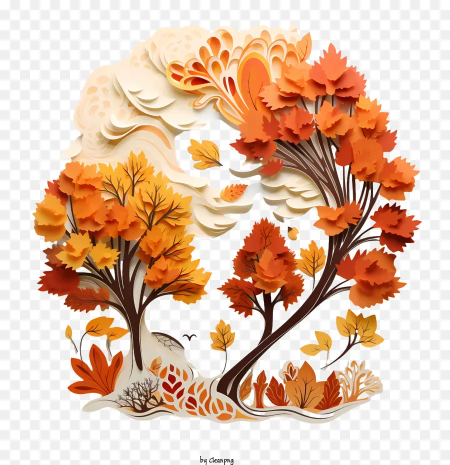 Otoño，Naturaleza PNG