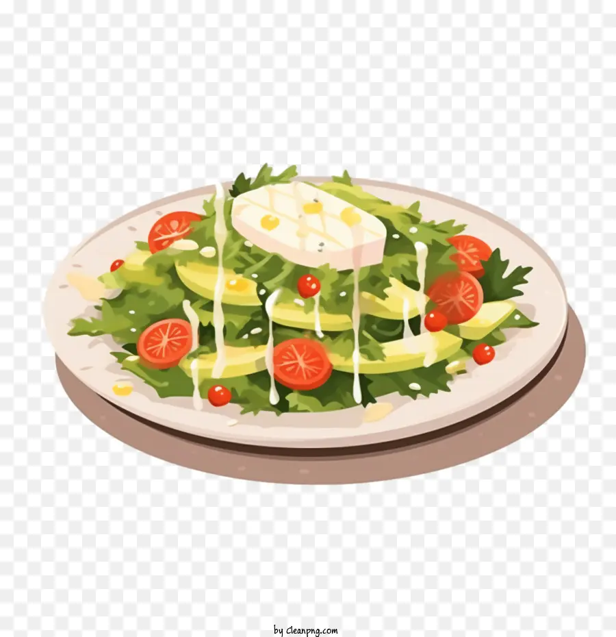 Ensalada，Aguacate PNG