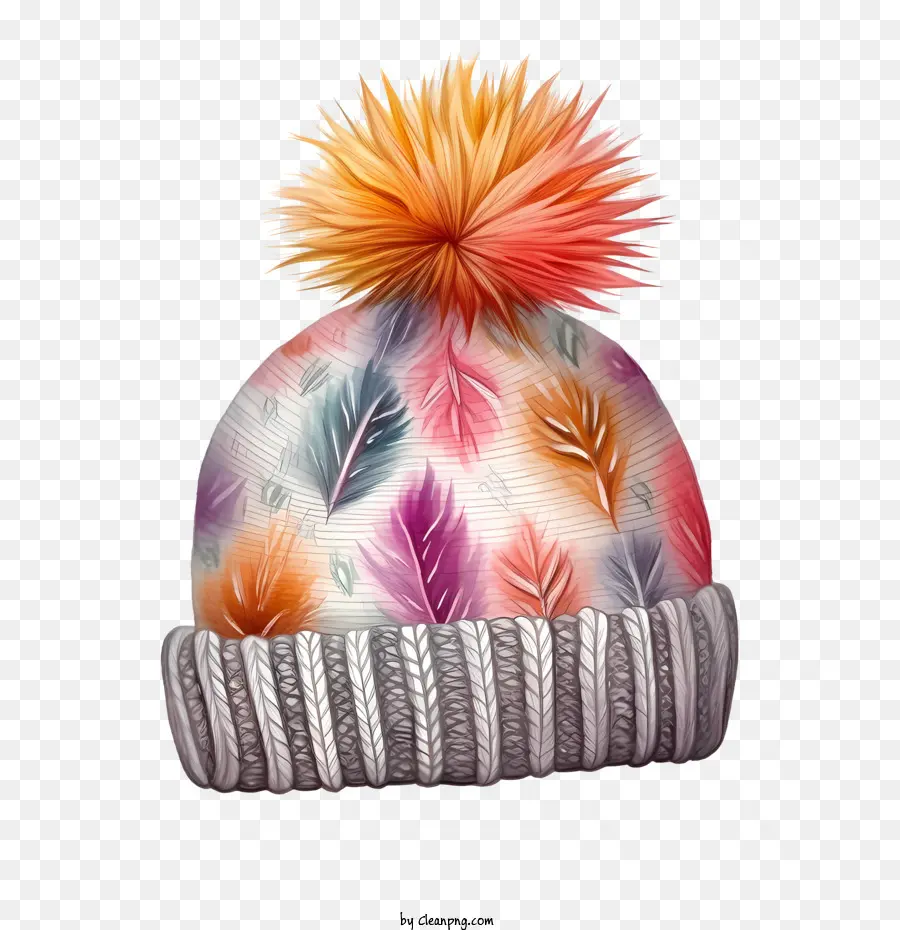 Knitted Hat，Sombrero De Invierno PNG