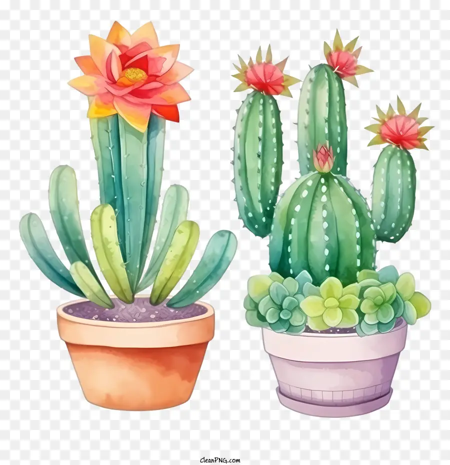 Cactus，Suculentas PNG