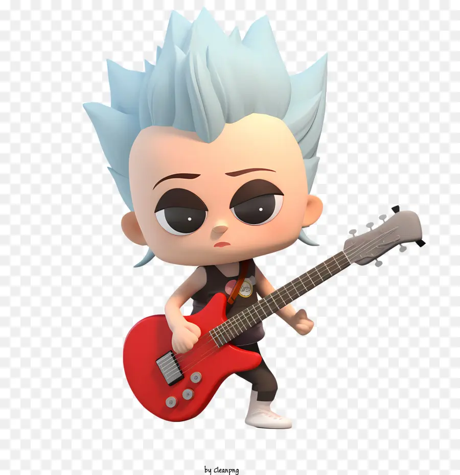 Toca Life World Carácter，Guitarra PNG