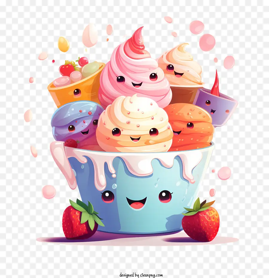 Día Del Postre，Helado PNG