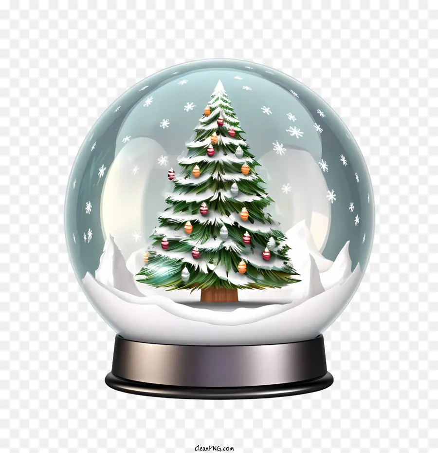 Bola De Nieve De Navidad，árbol De Navidad PNG