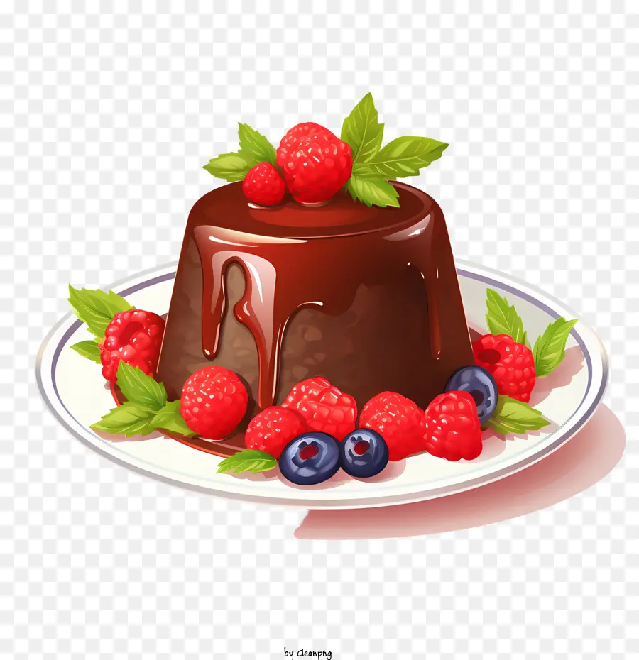 Pudín De Navidad，Mousse De Chocolate PNG