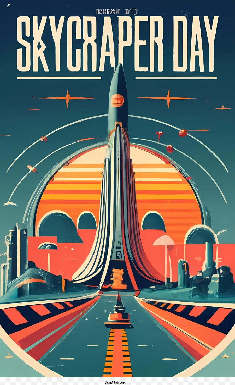 Rascacielos Día，Sci Fi PNG