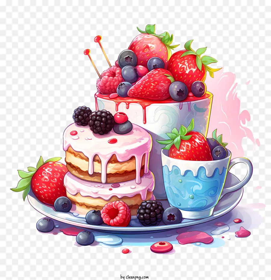 Día Del Postre，Pastel PNG