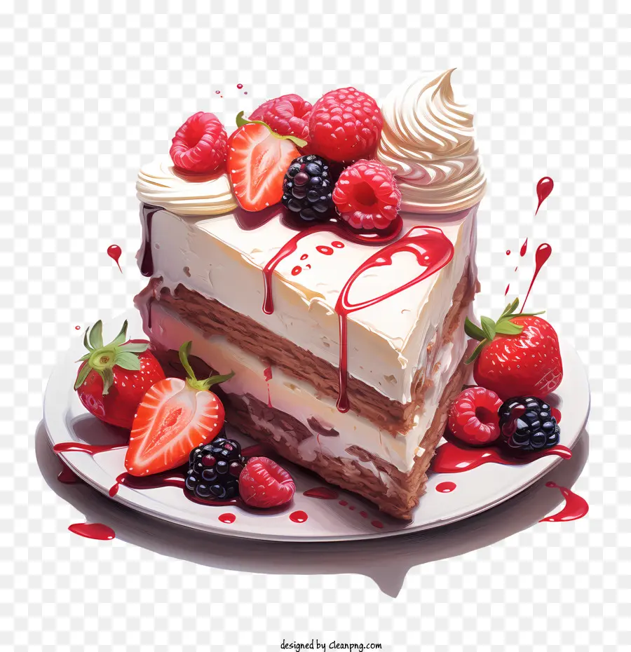 Día Del Postre，Torta De La Capa PNG