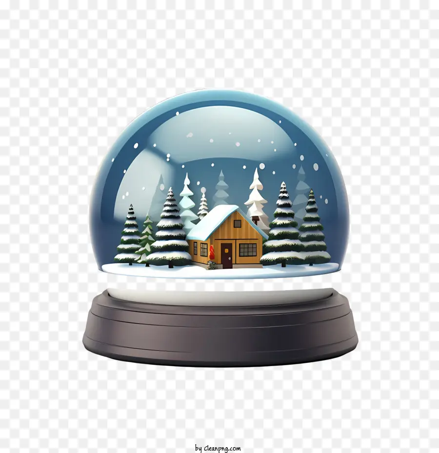 Bola De Nieve De Navidad，Globo De La Nieve PNG