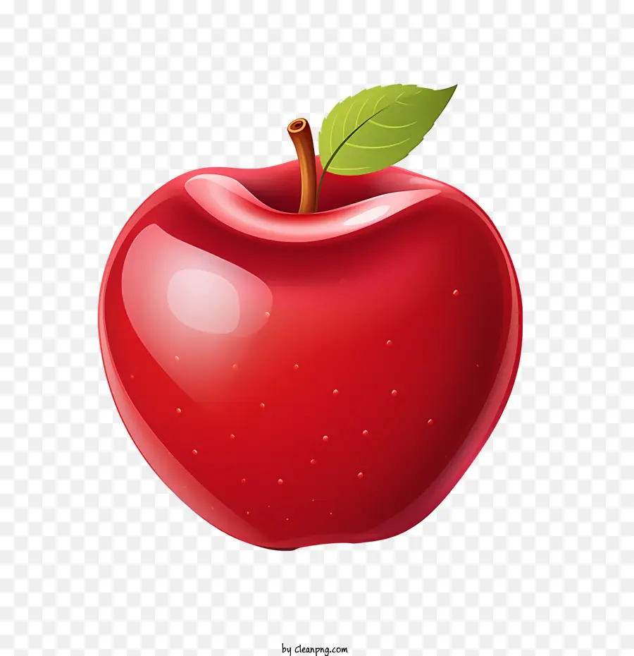 Coma Un Día De Manzana Roja，Manzana Roja PNG