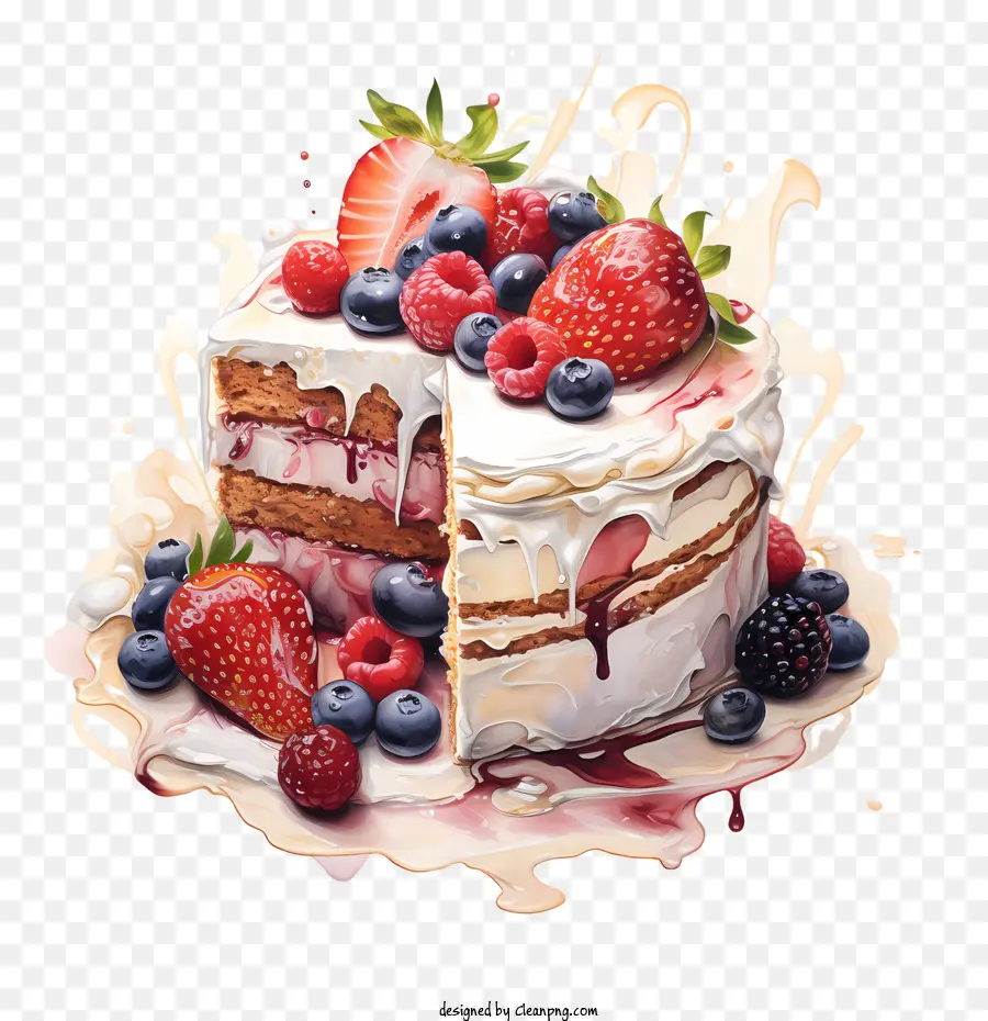 Día Del Postre，Fresas PNG