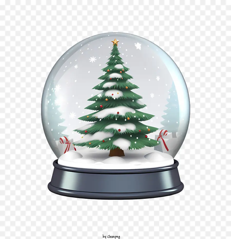 Bola De Nieve De Navidad，árbol De Navidad PNG