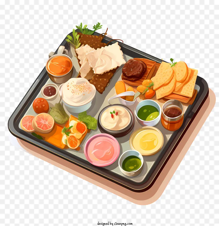 La Bandeja De La Comida，Pan PNG