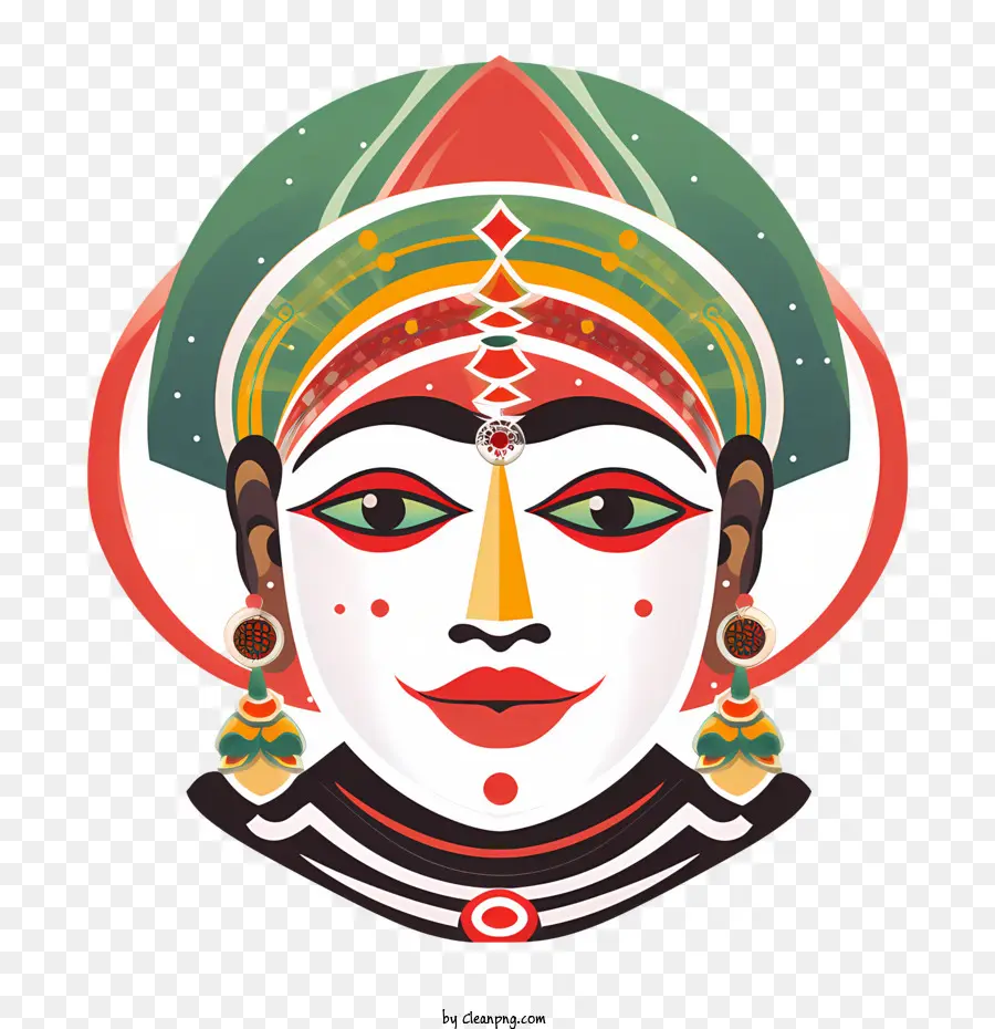 Onam Kathakali，Mujer PNG