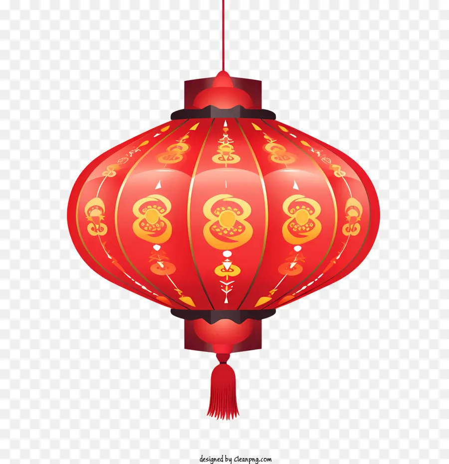 Linterna China，Rojo PNG